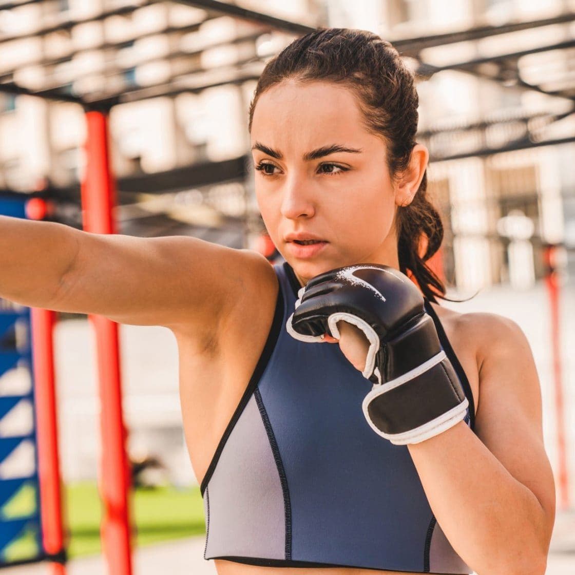 Boxing Basics class at Hewn Fitness